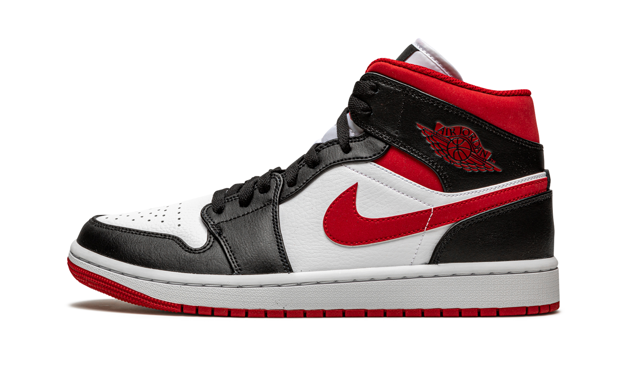 Air Jordan 1 Mid Metallic Red 554724 122