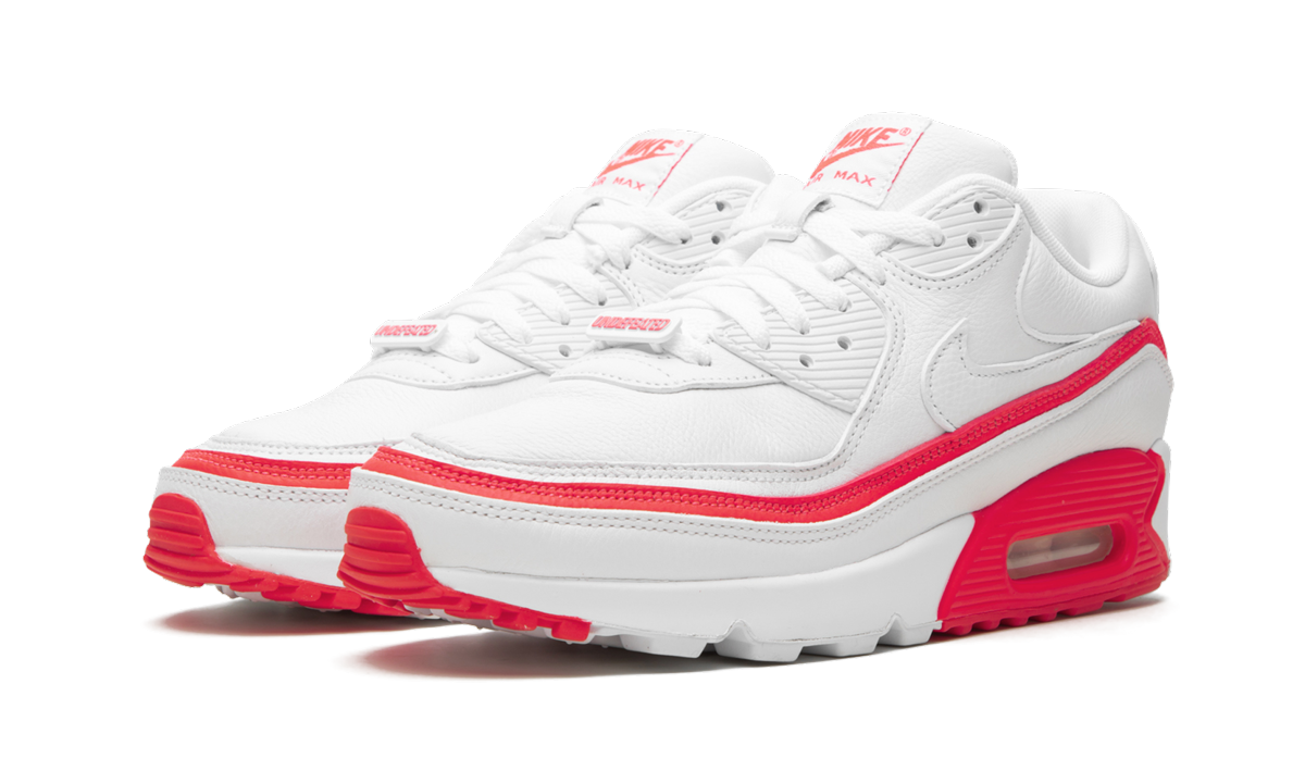 Nike Air Max 90 / UNDFTD Undefeated White/Red CJ7197 103