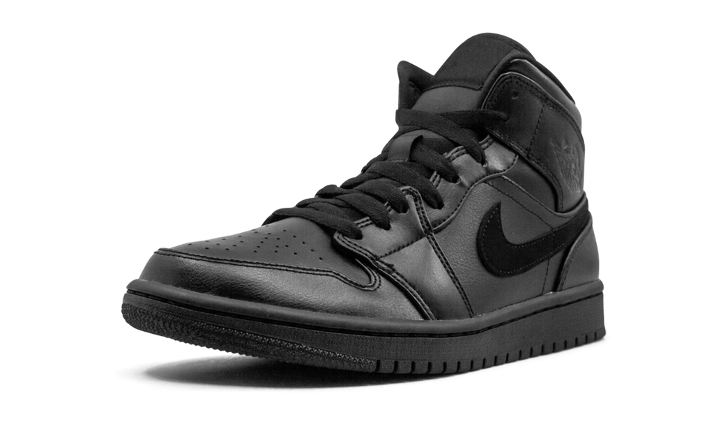 Air Jordan 1 Mid Triple black 554724 090