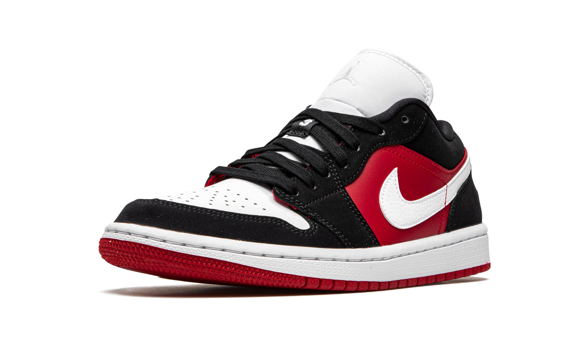AIR JORDAN 1 LO WMNS Black / White / Gym Red DC0774 016