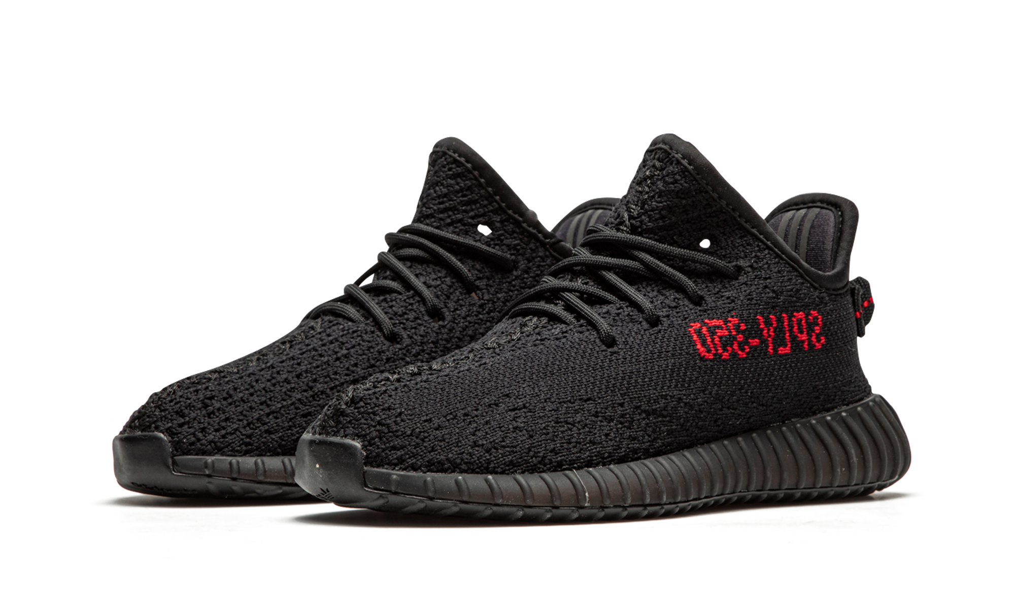 Yeezy Boost 350 V2 Infant Black Red BB6372