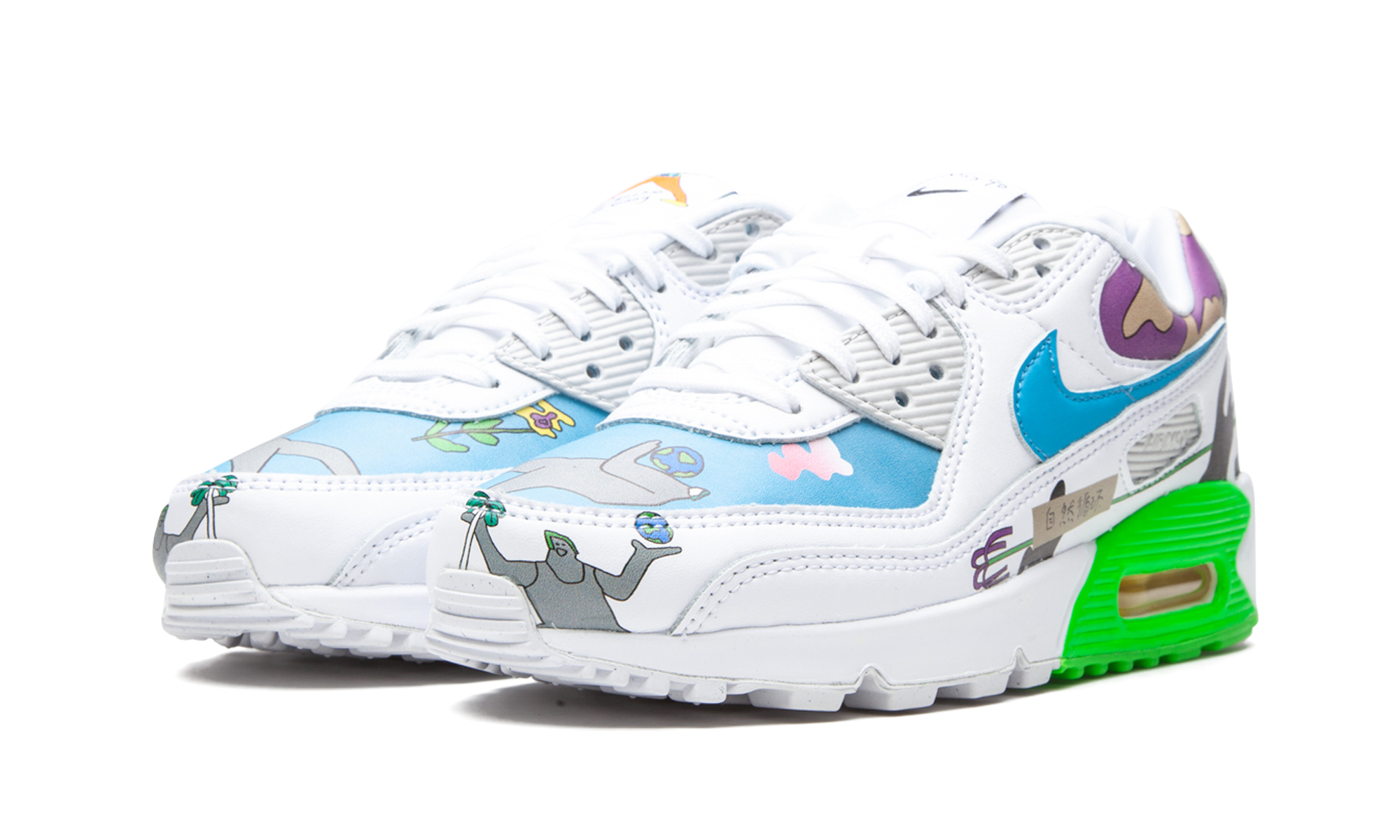 Nike Flyleather Air Max 90 QS Ruohan Wang CZ3992 900