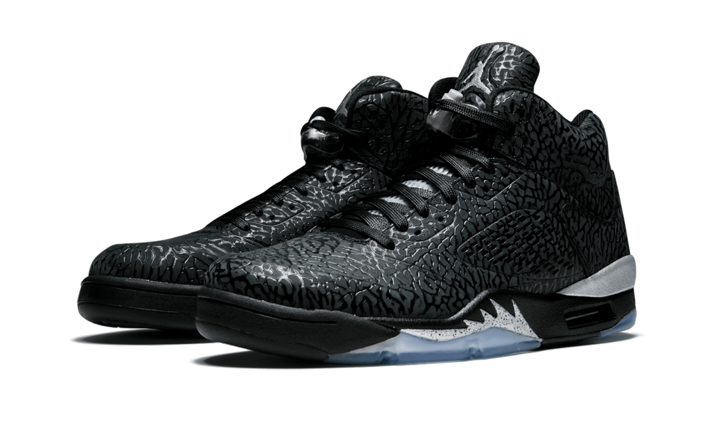 Air Jordan 5 Retro 3Lab5 Black Silver 599581 003