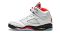 Air Jordan 5 Retro GS Fire Red Silver Tongue 440888 102