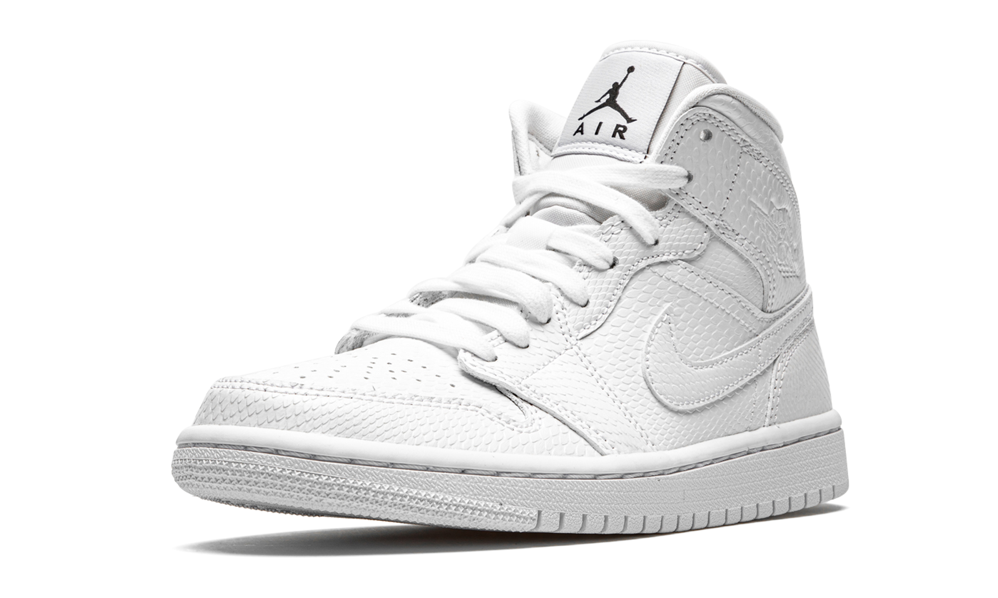 AIR JORDAN 1 MID WMNS White Snakeskin BQ6472 110