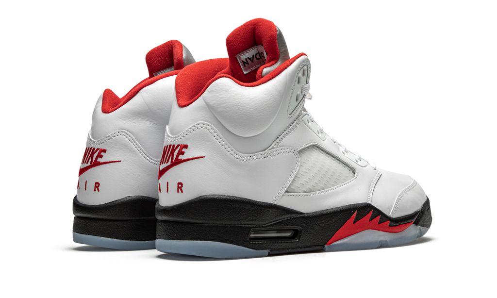 Air Jordan 5 Retro Fire Red Silver Tongue 2020 DA1911 102