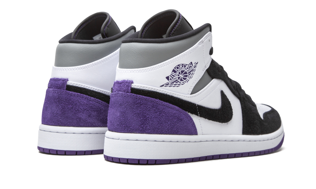 Air Jordan 1 Mid SE Court Purple Suede 852542 105