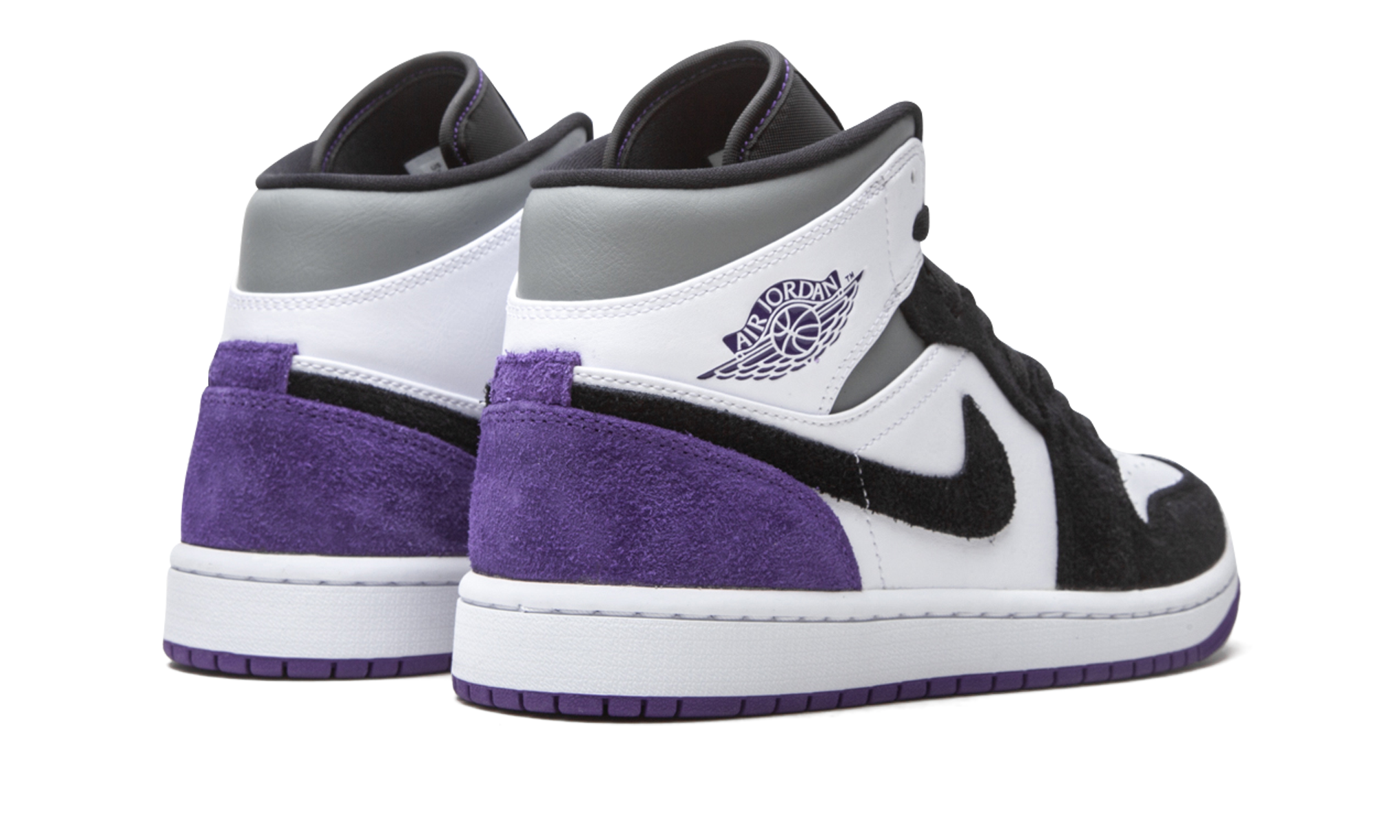 Air Jordan 1 Mid SE Court Purple Suede 852542 105