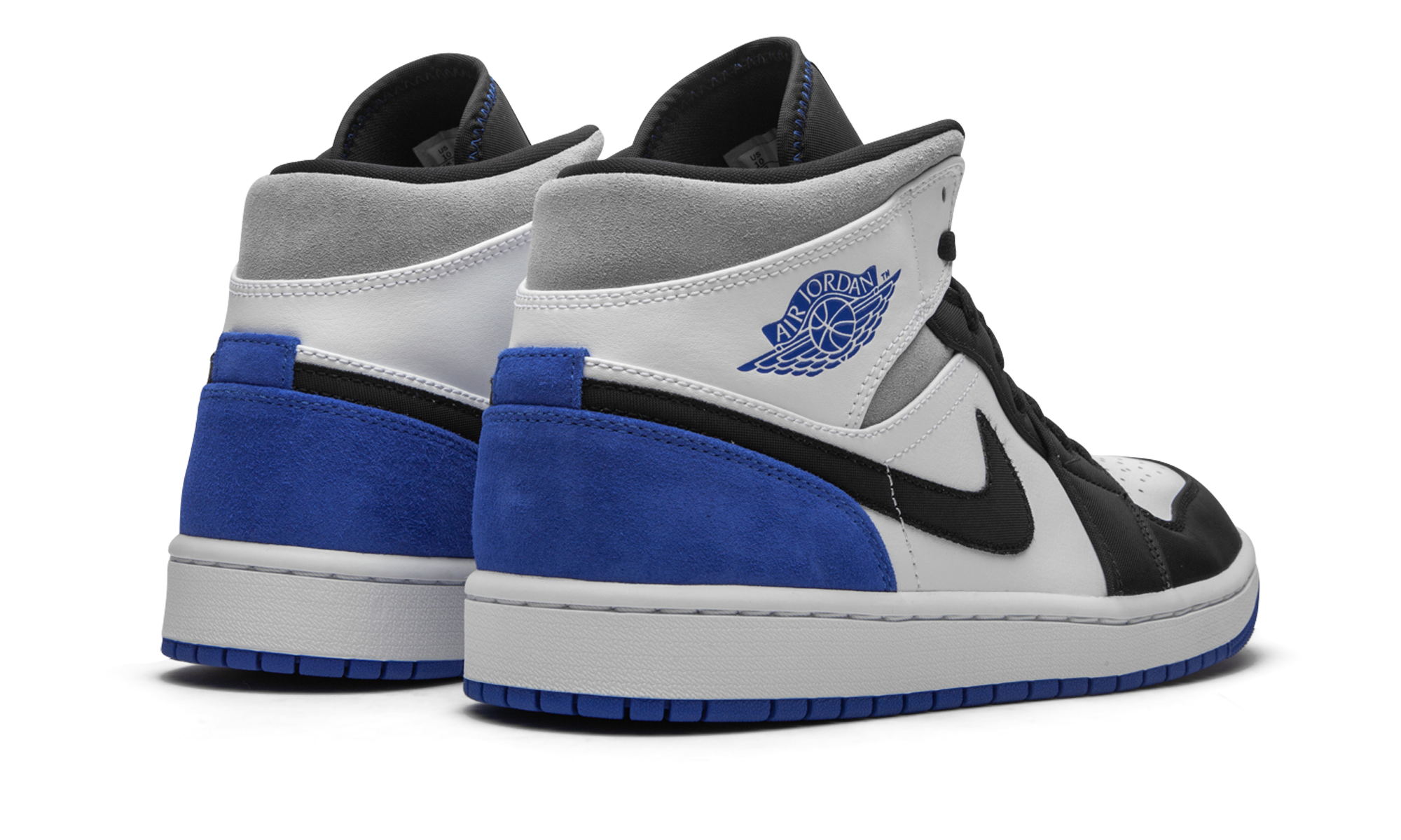 Air Jordan 1 Mid SE Game Royal Black Toe 852542 102