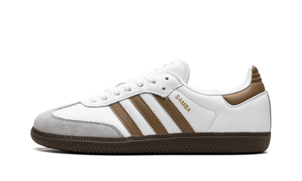 Adidas Samba OG Cloud White / Brown Desert JH8796