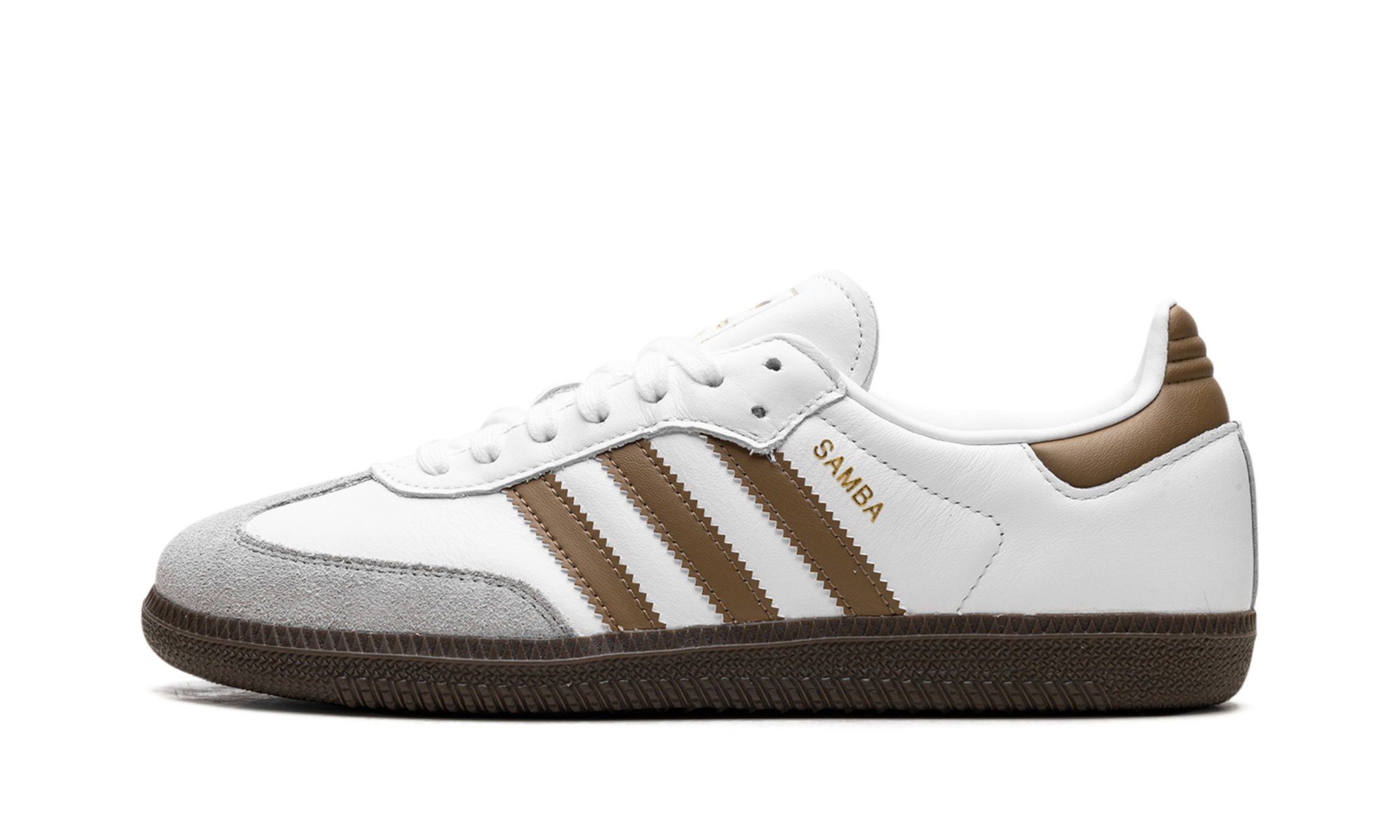 Adidas Samba OG Cloud White / Brown Desert JH8796