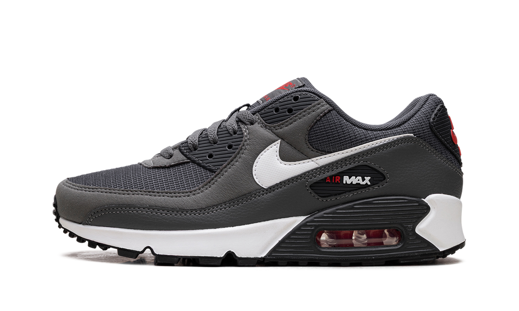 Nike Air Max 90 Iron Grey University Red DR0145 003