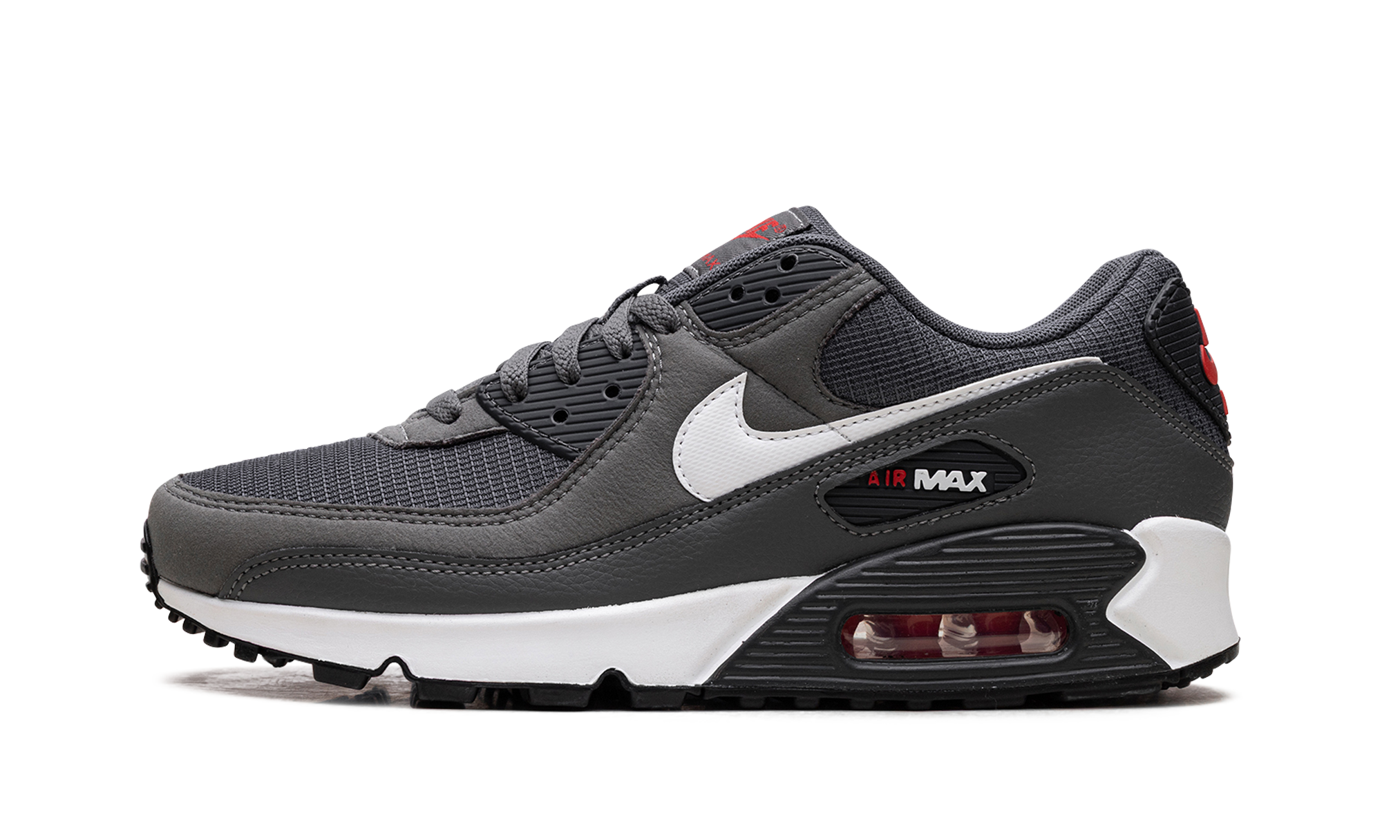 Nike Air Max 90 Iron Grey University Red DR0145 003