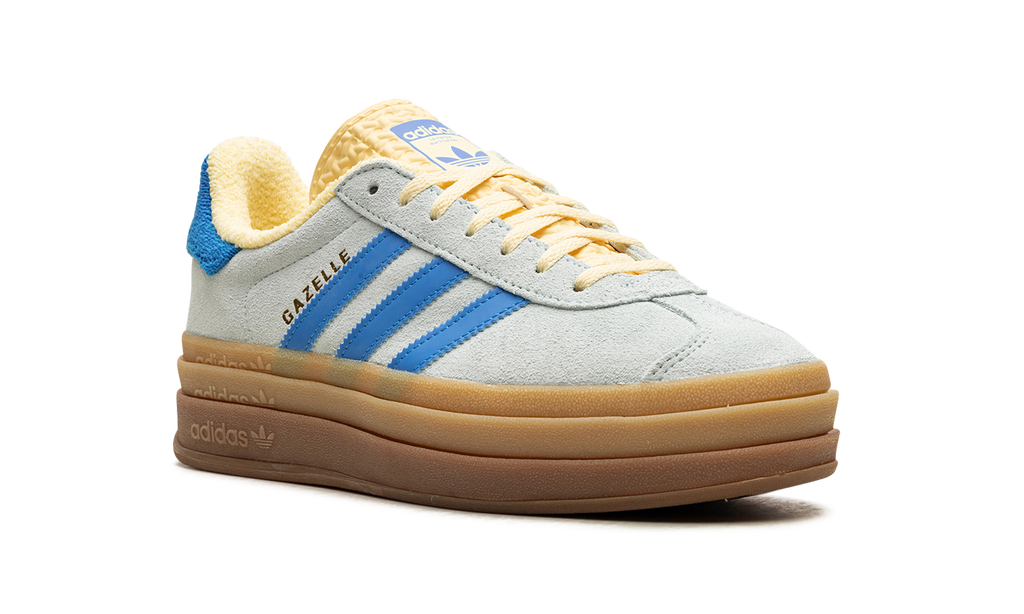 Adidas Gazelle Bold Wmns Almost Blue Yellow IE0430