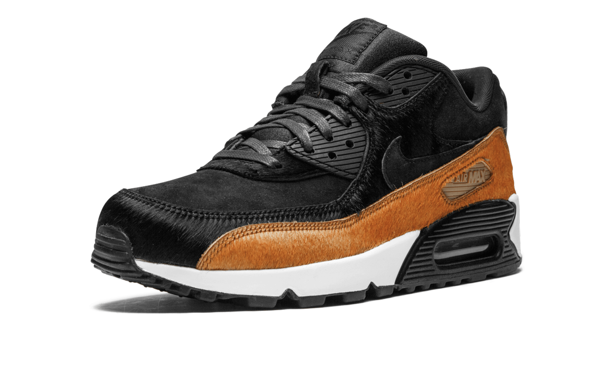 Nike AIR MAX 90 LX MNS WMNS Pony Hair - Black/Cider 898512 005