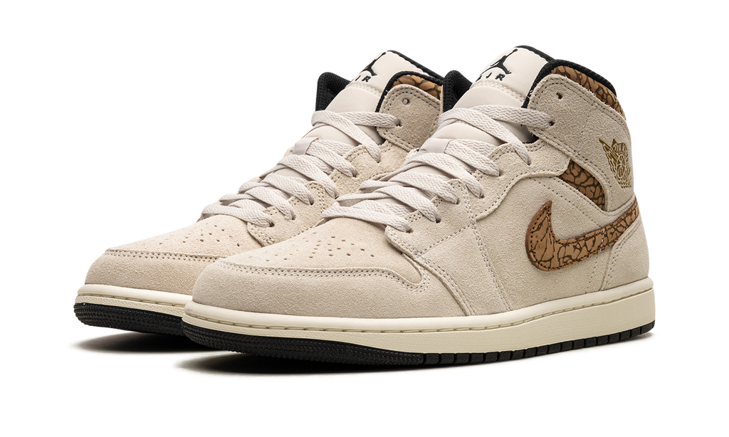 Air Jordan 1 Mid Brown Elephant DZ4129 102