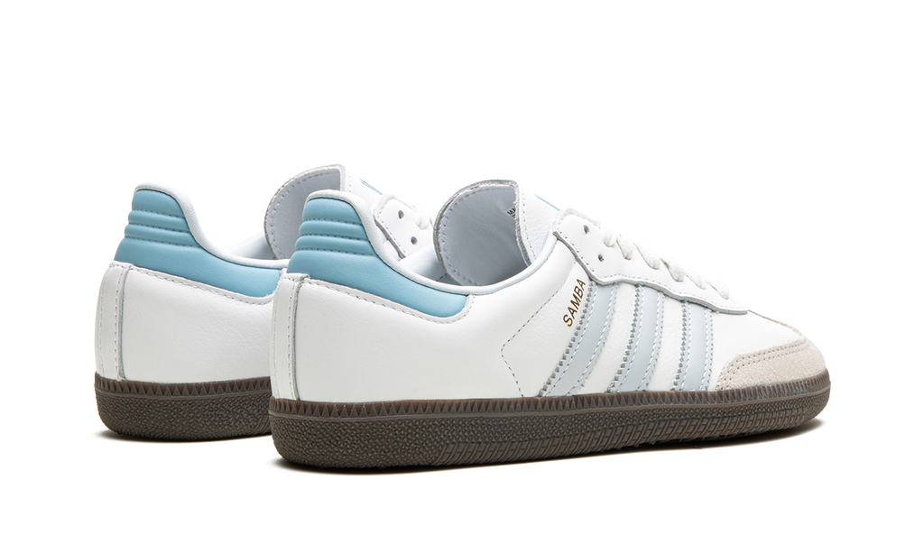 Adidas Samba OG White / Halo Blue ID2055