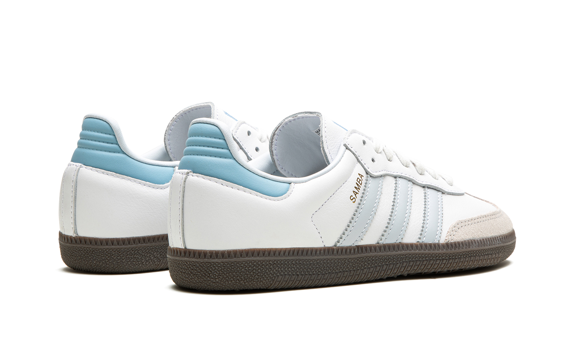 Adidas Samba OG White / Halo Blue ID2055