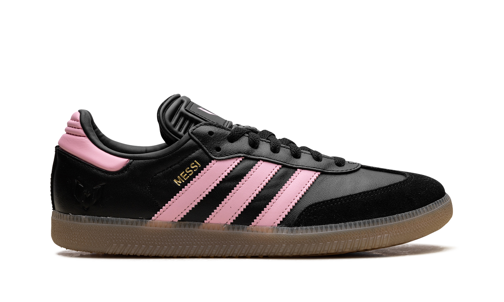 Adidas Samba Messi Indoor Core Black / Gold Metallic / Gum JP7845