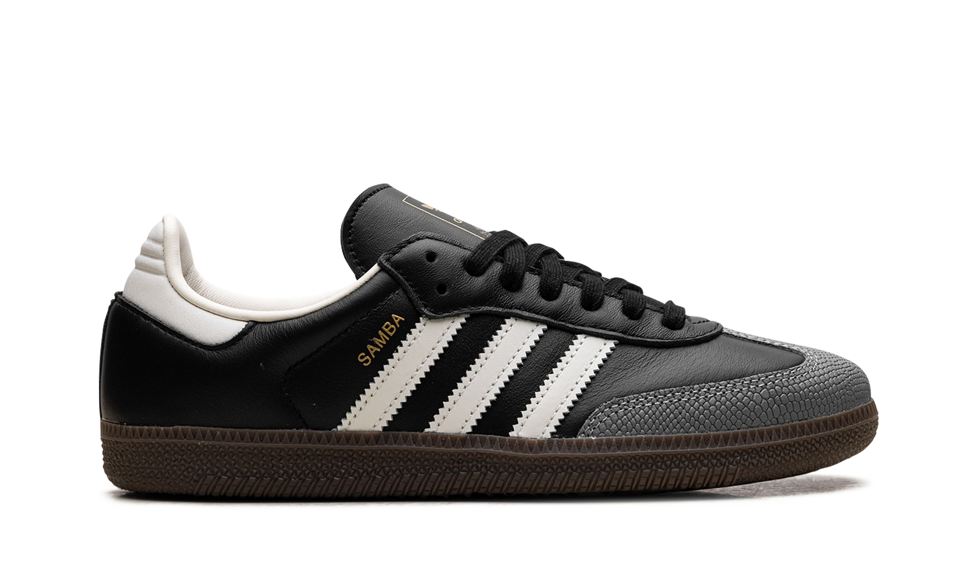 Adidas Samba OG WMNS Black Off White Gold JR8165
