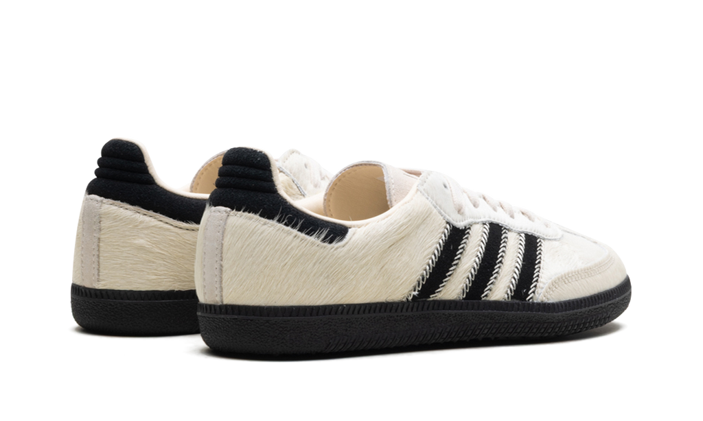 Adidas Samba OG WMNS Wonder White Black Pony JP5329