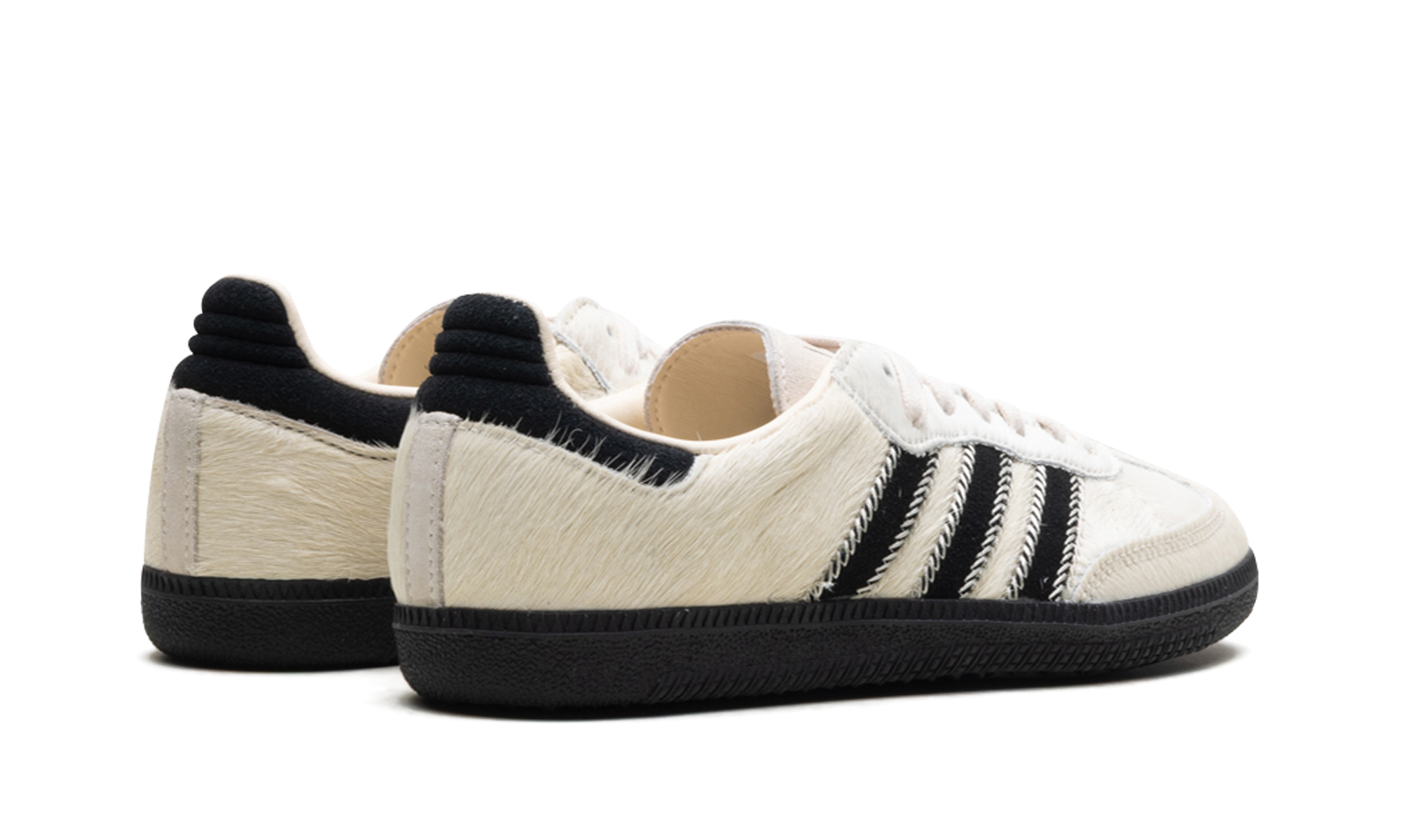 Adidas Samba OG WMNS Wonder White Black Pony JP5329