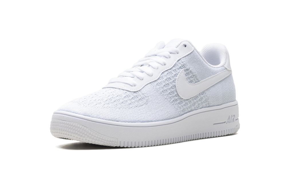 Nike AIR FORCE 1 FLYKNIT LOW 2.0 PURE PLATINUM AV3042 100