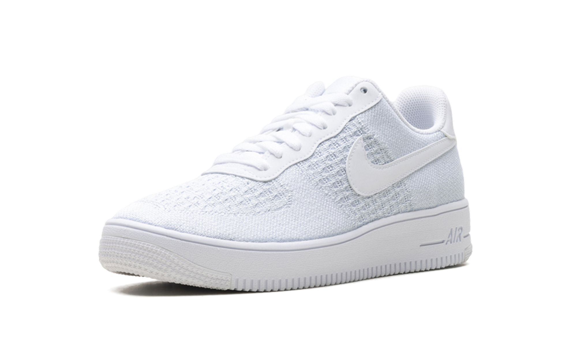 Nike AIR FORCE 1 FLYKNIT LOW 2.0 PURE PLATINUM AV3042 100