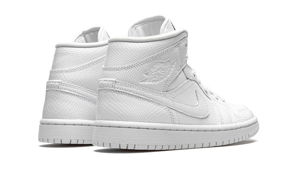 AIR JORDAN 1 MID WMNS White Snakeskin BQ6472 110