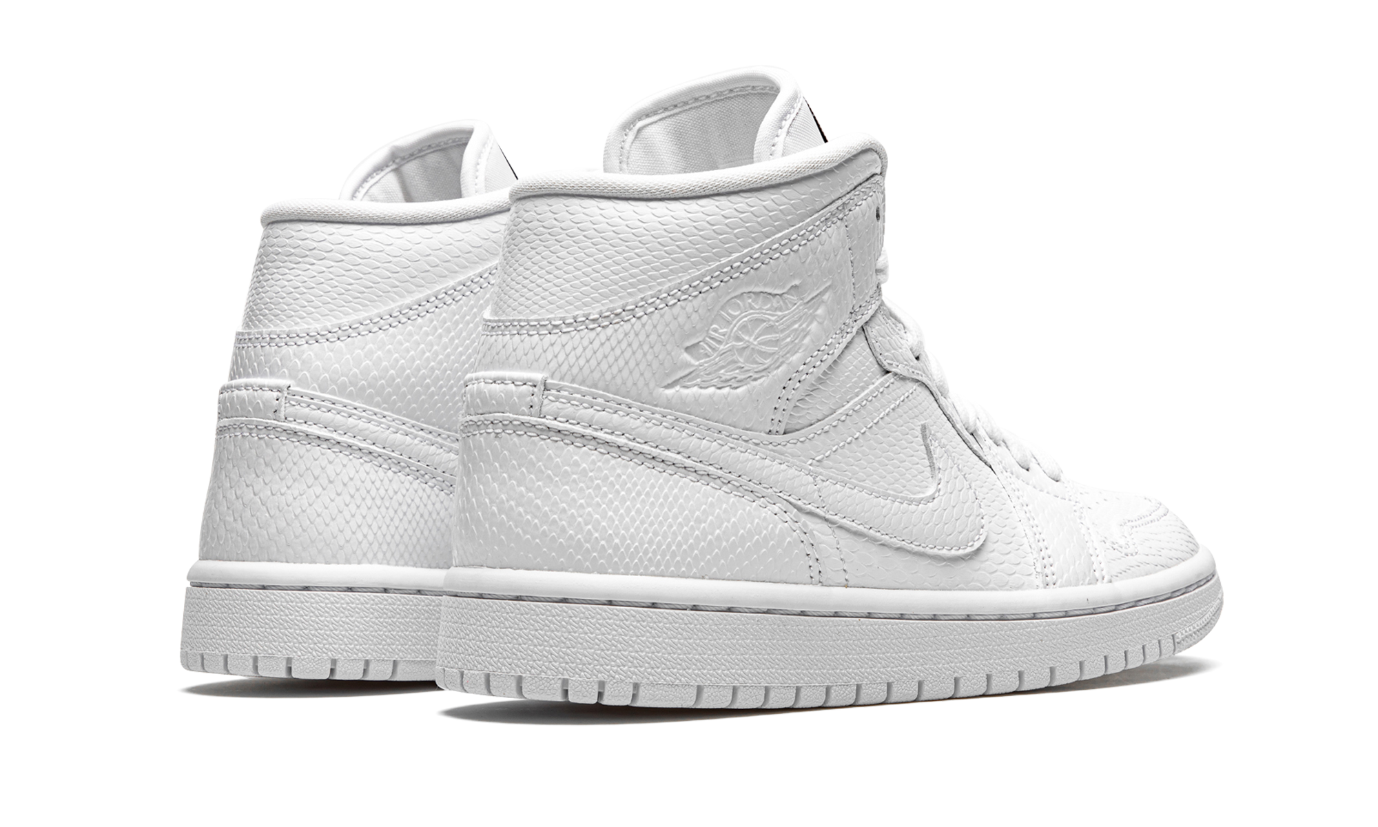 AIR JORDAN 1 MID WMNS White Snakeskin BQ6472 110