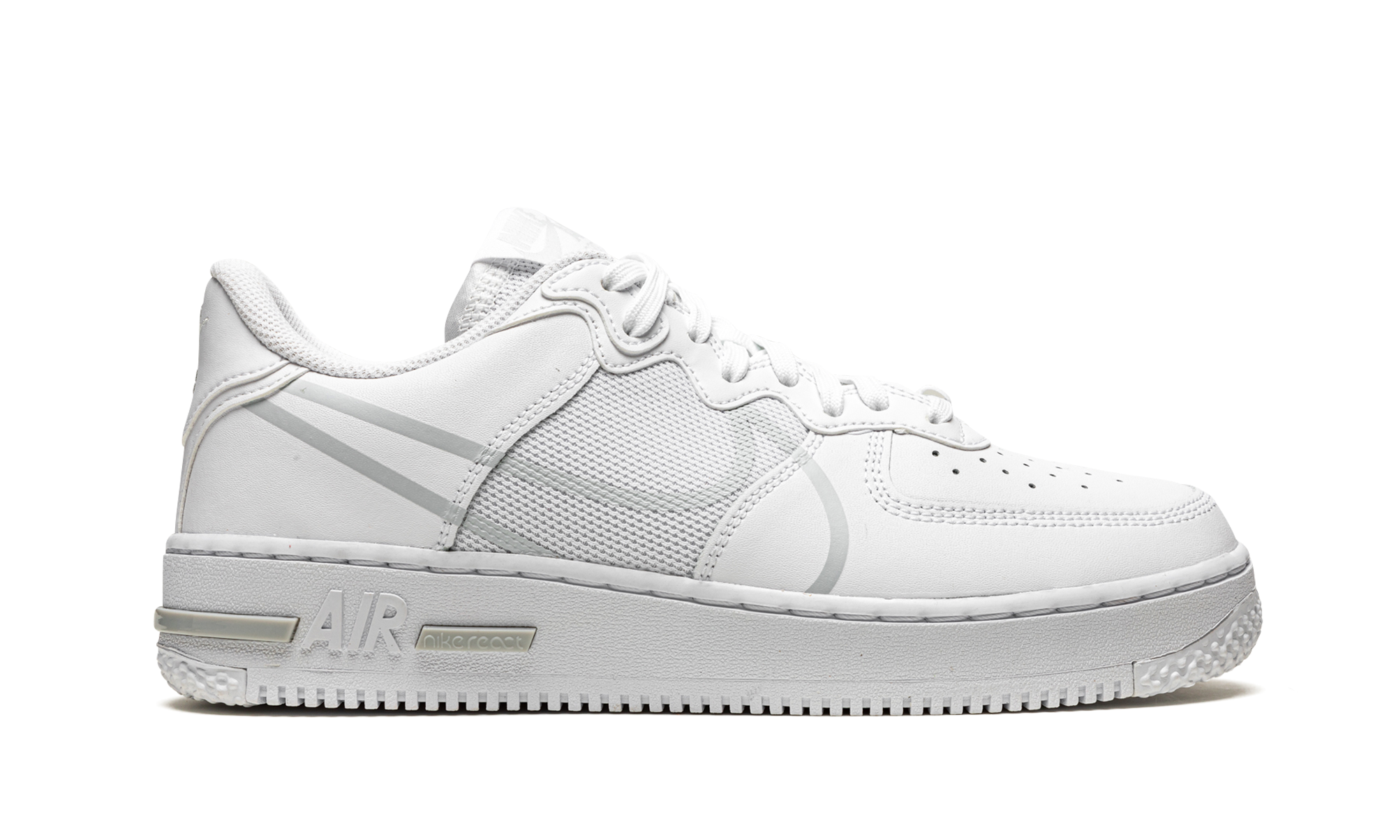 Nike Air Force 1 Low React White CT1020 101
