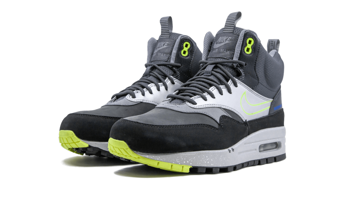 Nike AIR MAX 1 MID SNKRBT P MNS WMNS Black Volt 685269 002