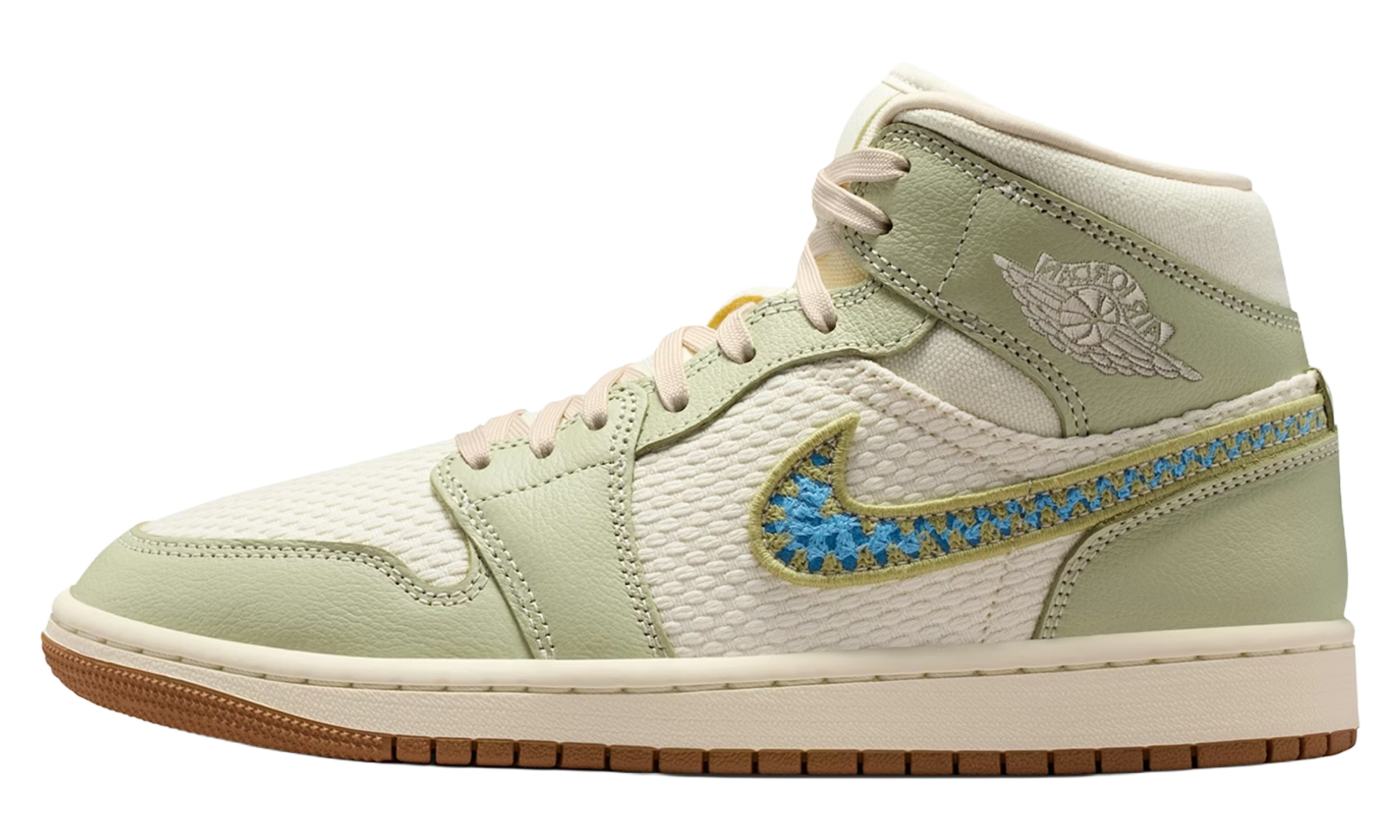 Air Jordan 1 Mid SE WMNS Olive Aura II0570 302