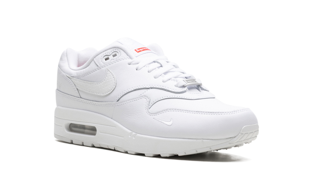 Nike Air Max 1 '87 SP Supreme Triple White HF8813 100