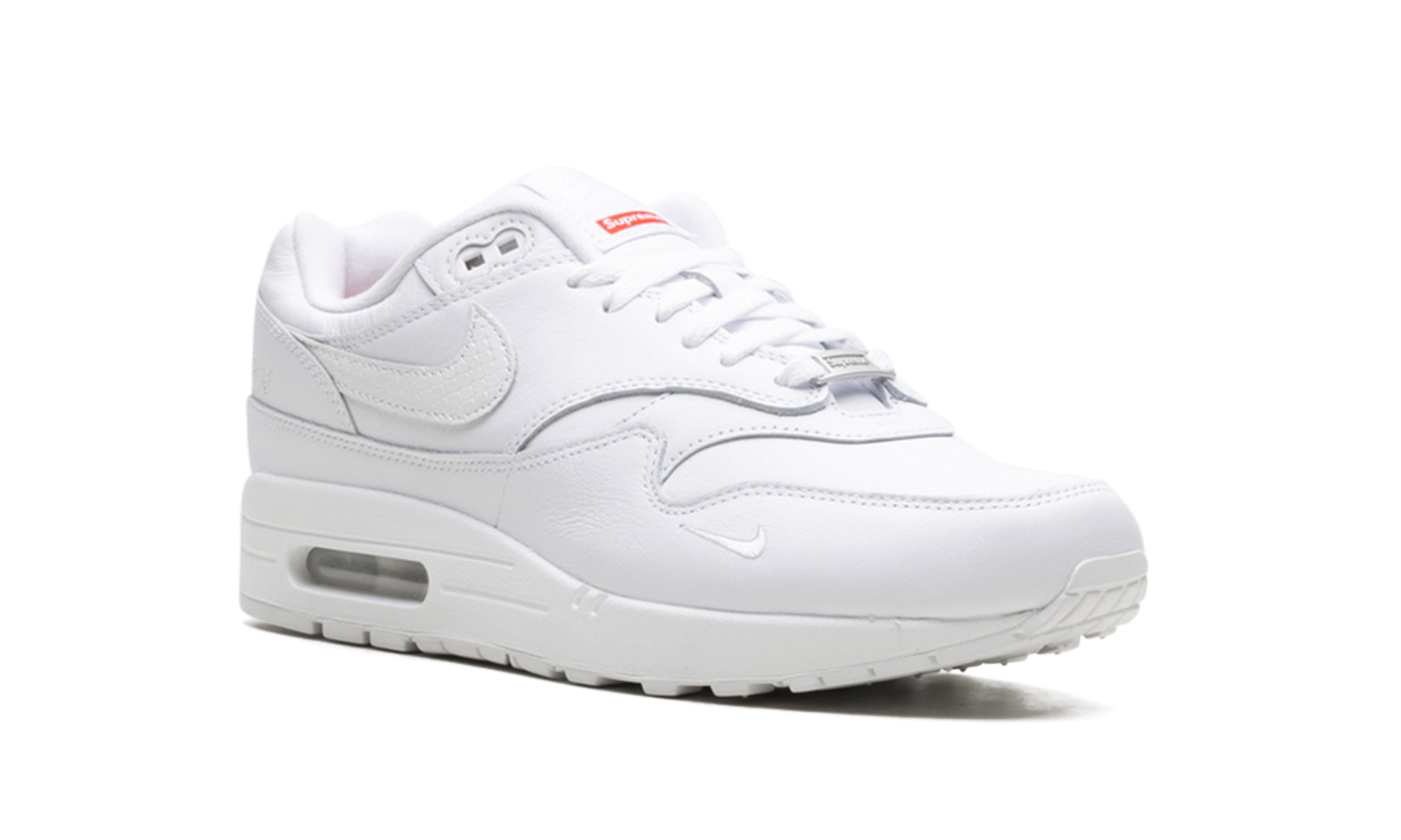 Nike Air Max 1 '87 SP Supreme Triple White HF8813 100