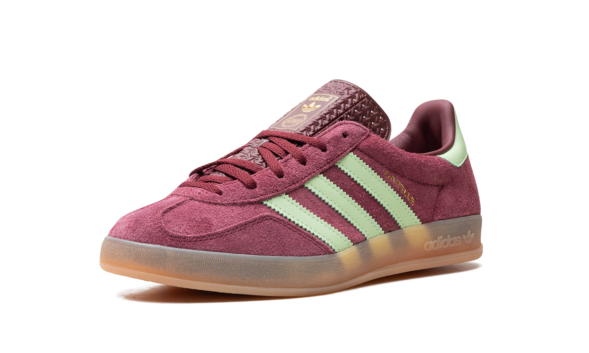 Adidas Gazelle Indoor Shadow Red Semi Spark Green IH7487
