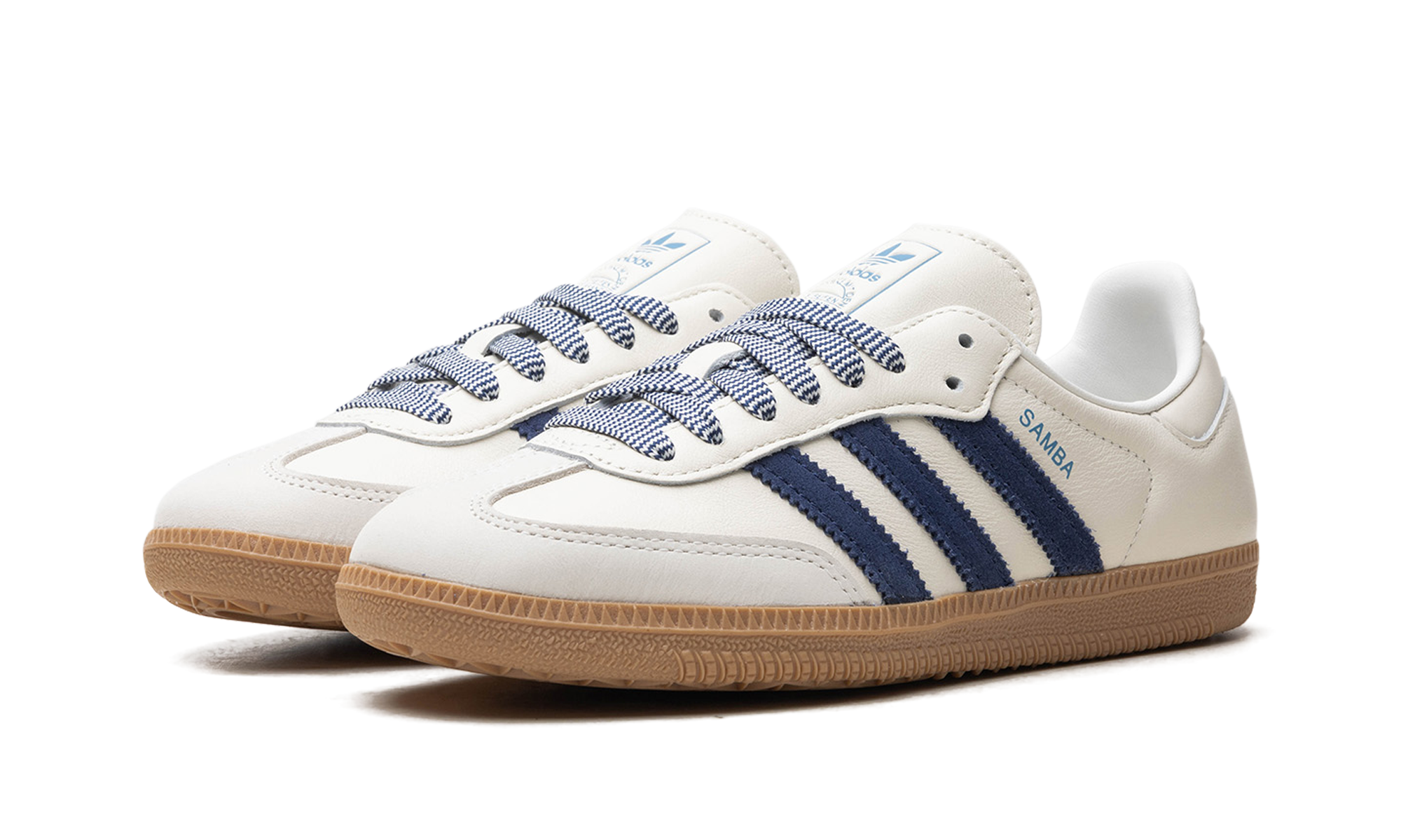 Adidas Samba OG WMNS Off White Dark Blue JI3907