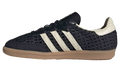 Adidas Samba OG WMNS Basketweave Black Cream White HQ9282