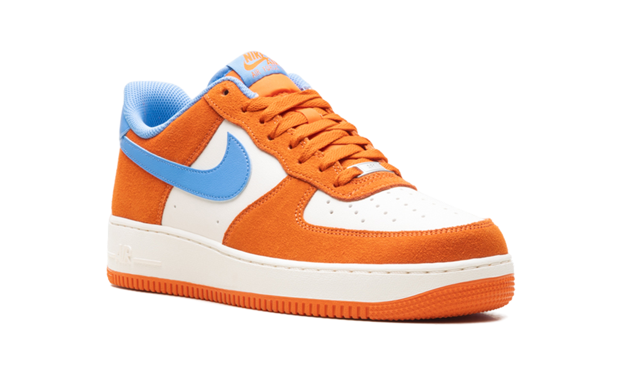 Nike Air Force 1 '07 LV8 Safety Orange / University Blue FQ8714 800