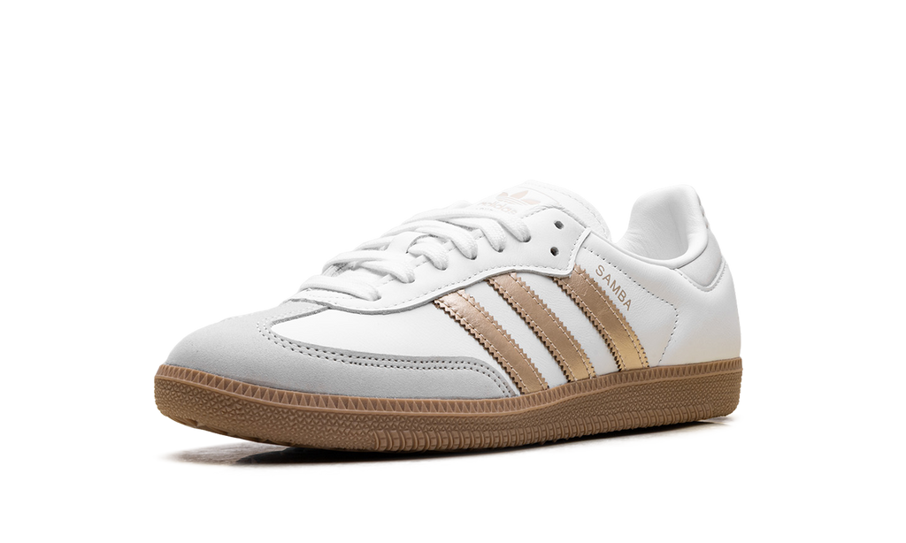 Adidas Samba OG WMNS White Wonder Gold Metallic IH9127