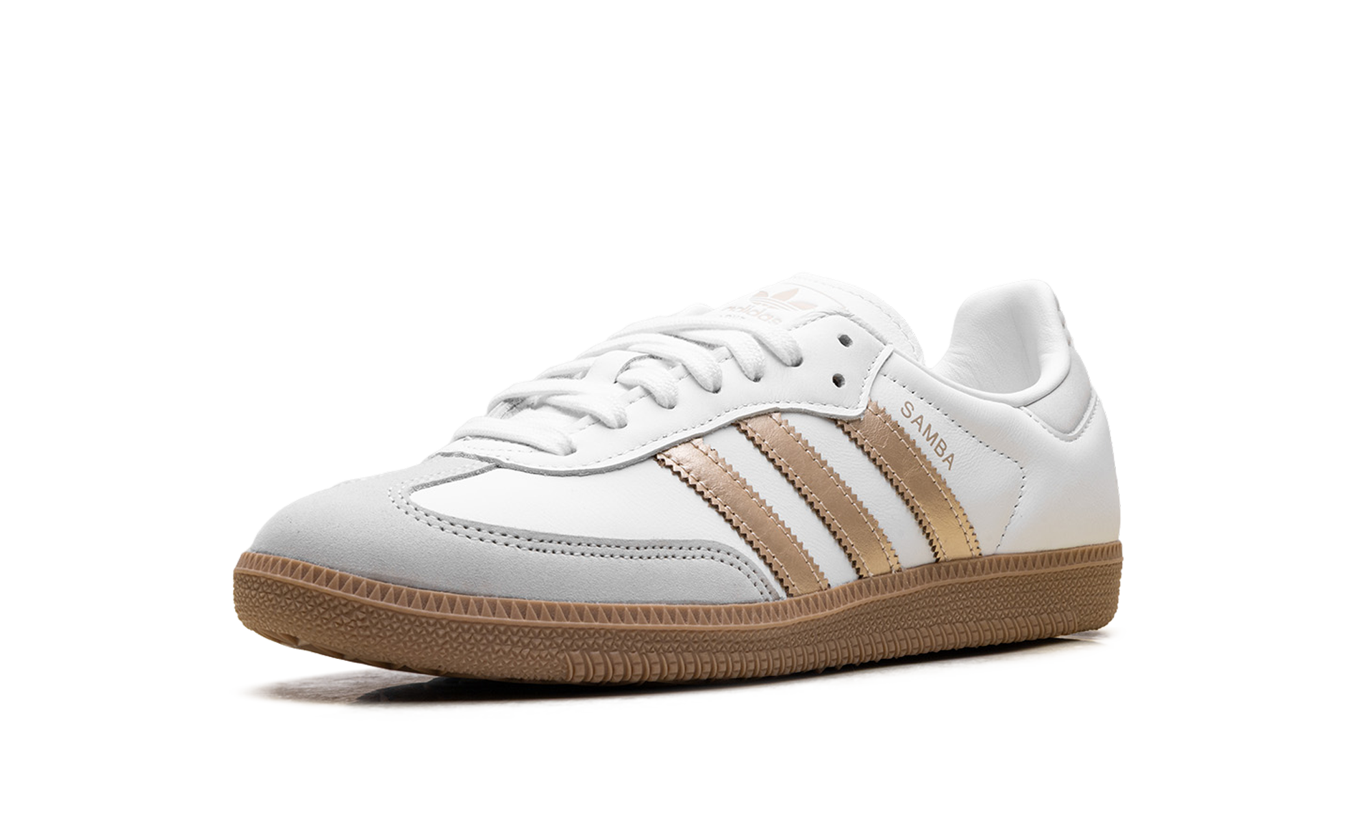 Adidas Samba OG WMNS White Wonder Gold Metallic IH9127