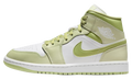 Jordan 1 Mid WMNS Olive Aura Lawn BQ6472 302