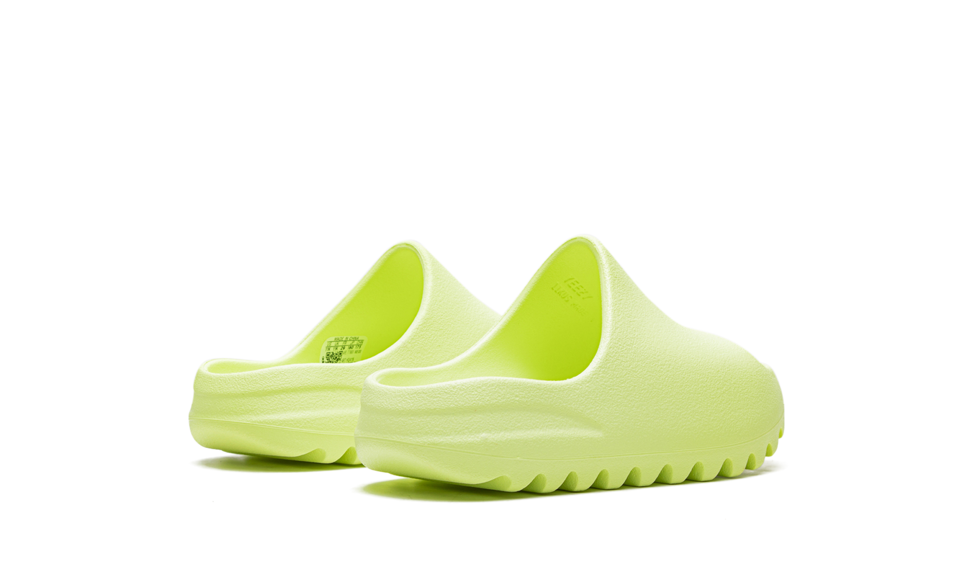 Yeezy Slide Kids Glow Green HQ4116