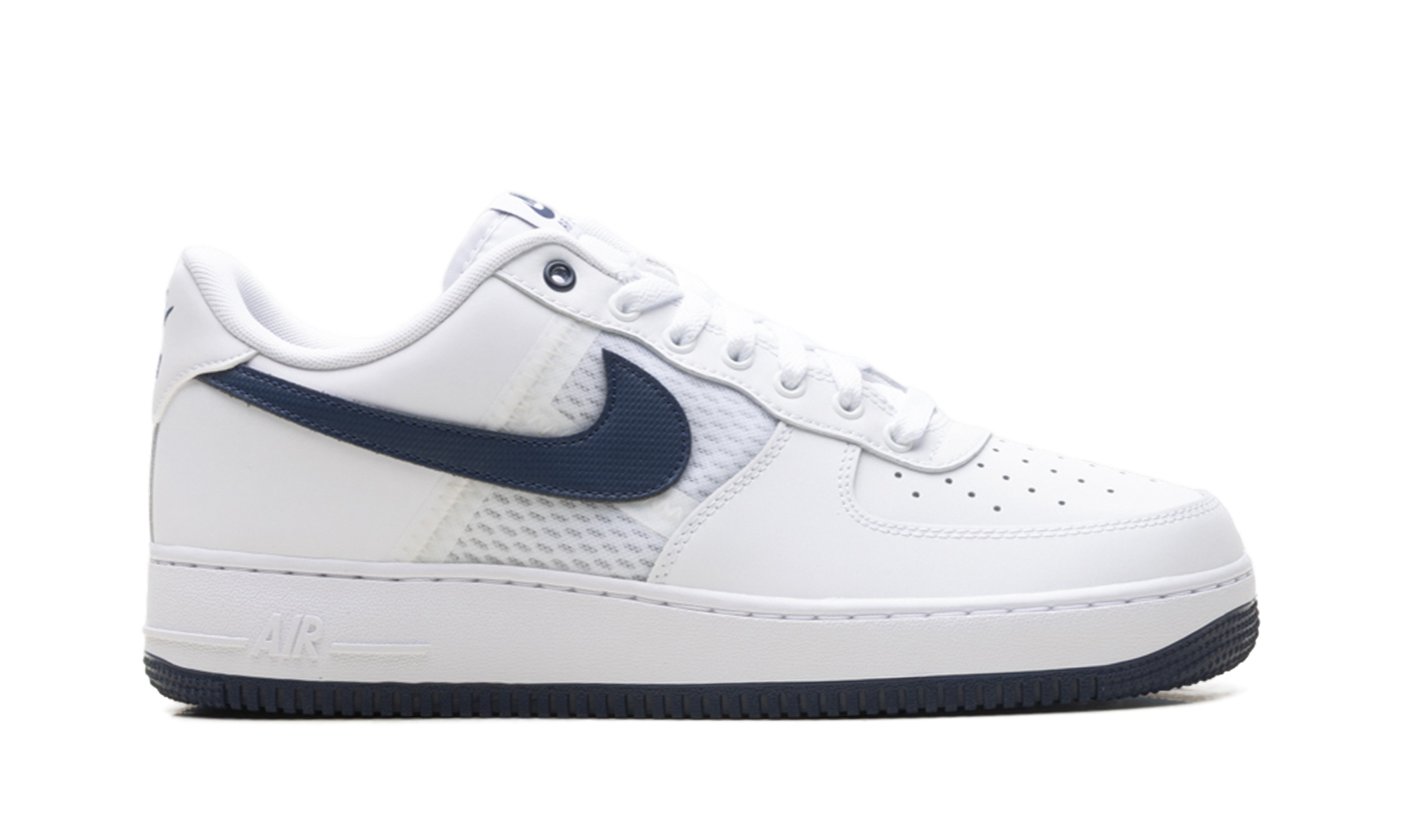 Nike Air Force 1 Low '07 LV8 SE Mesh Tape White Midnight Navy IH4462 100