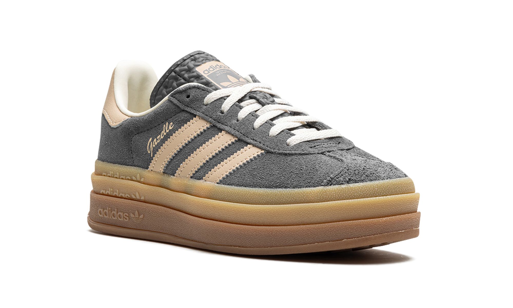 Adidas GAZELLE BOLD WMNS GREY MAGIC BEIGE GUM IE0428