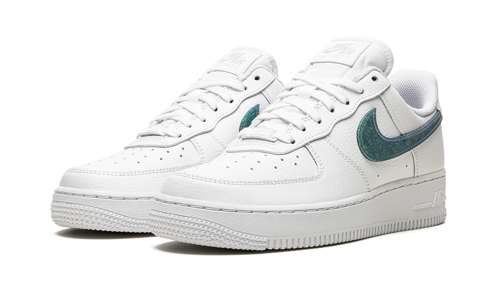 Nike AIR FORCE 1 '07 ESS WMNS Glitter Swoosh - Celery DH4407 100