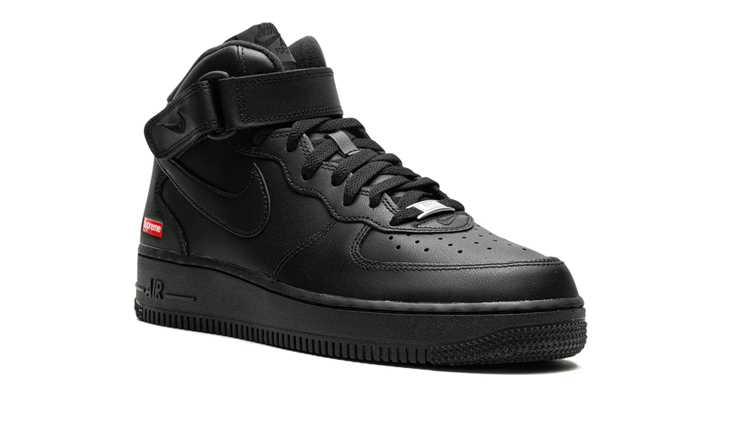 Nike Air Force 1 Mid Supreme - Mini Box Logo Black FZ8784 001