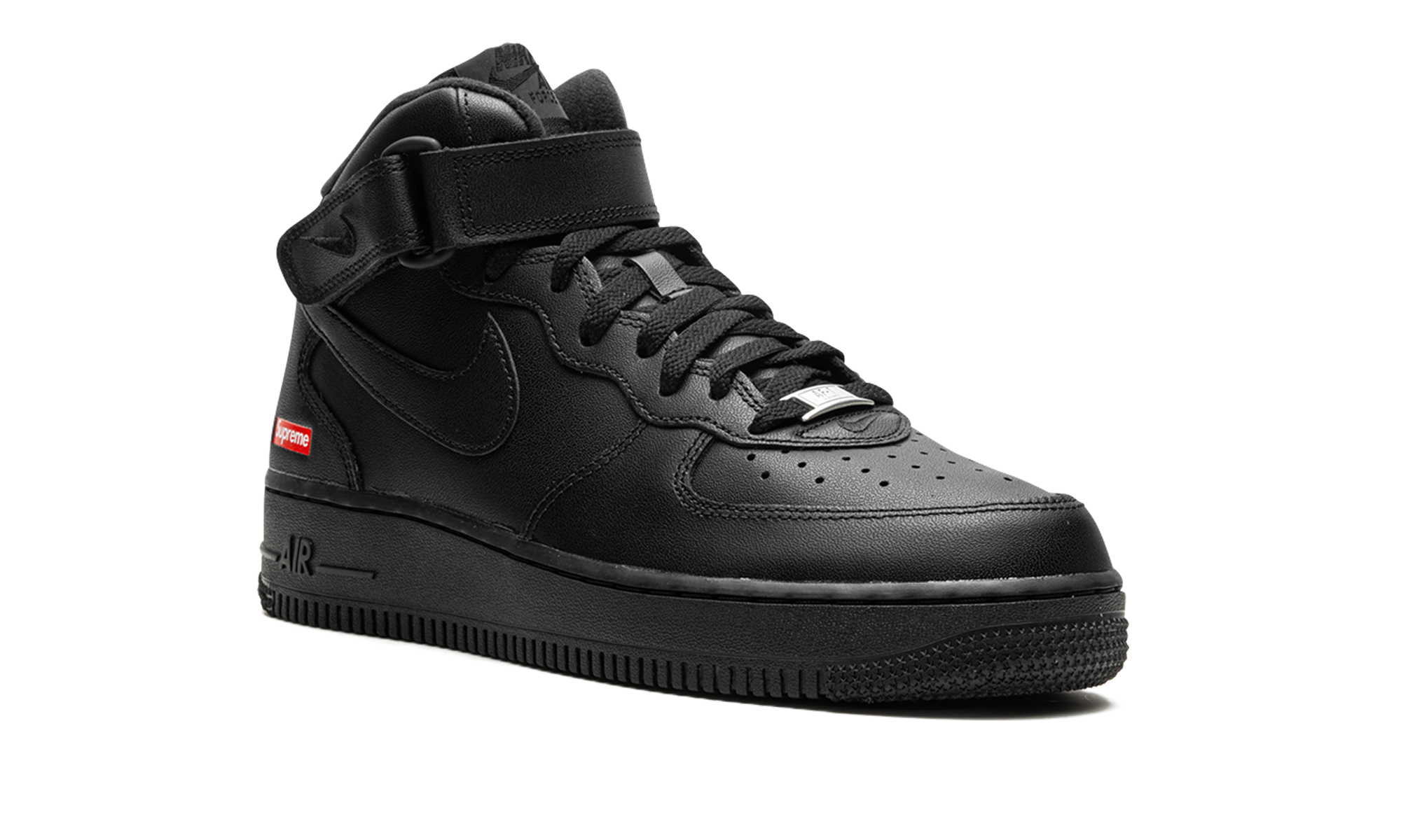 Nike Air Force 1 Mid Supreme - Mini Box Logo Black FZ8784 001