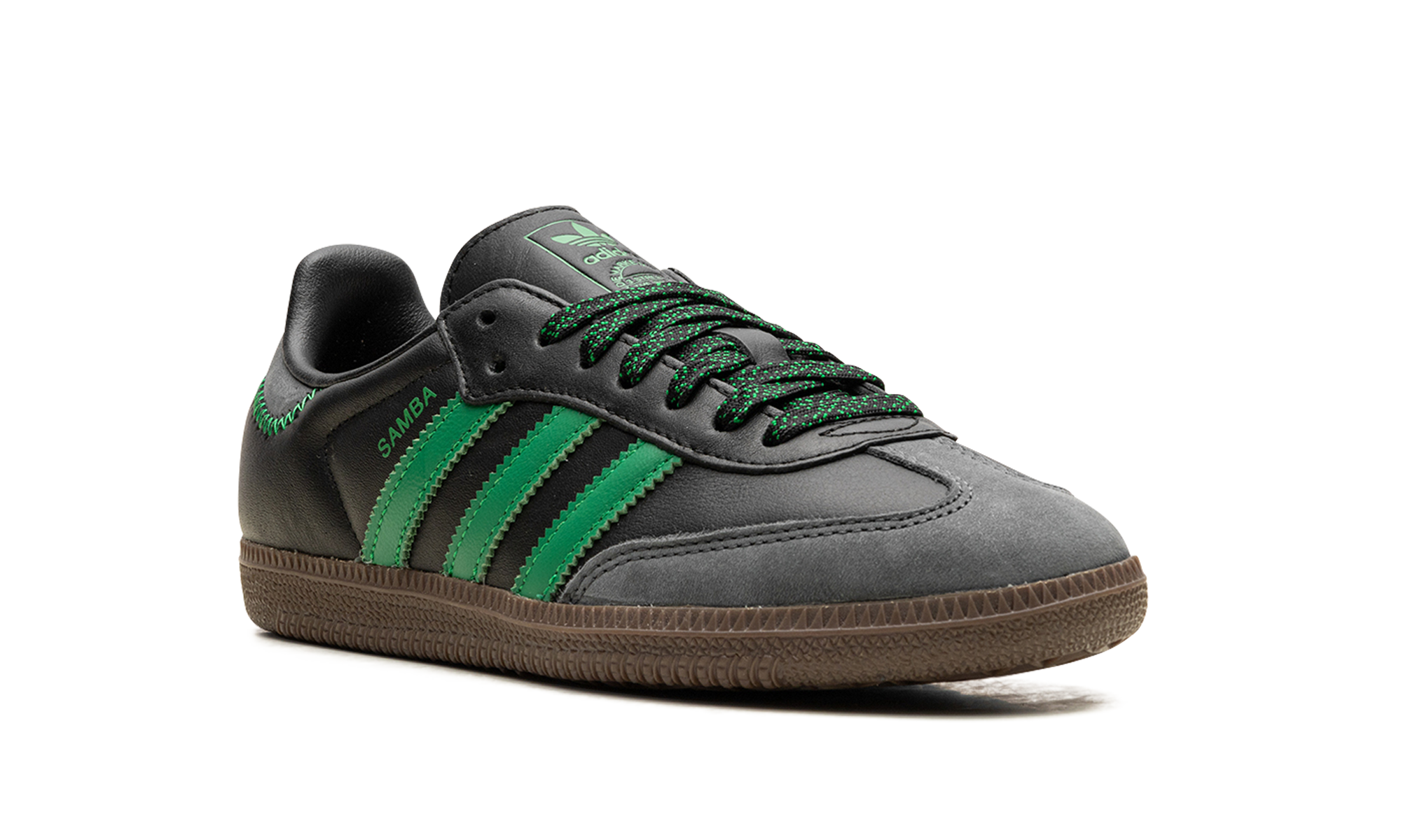 Adidas Samba Og WMNS Black Green Ie6520