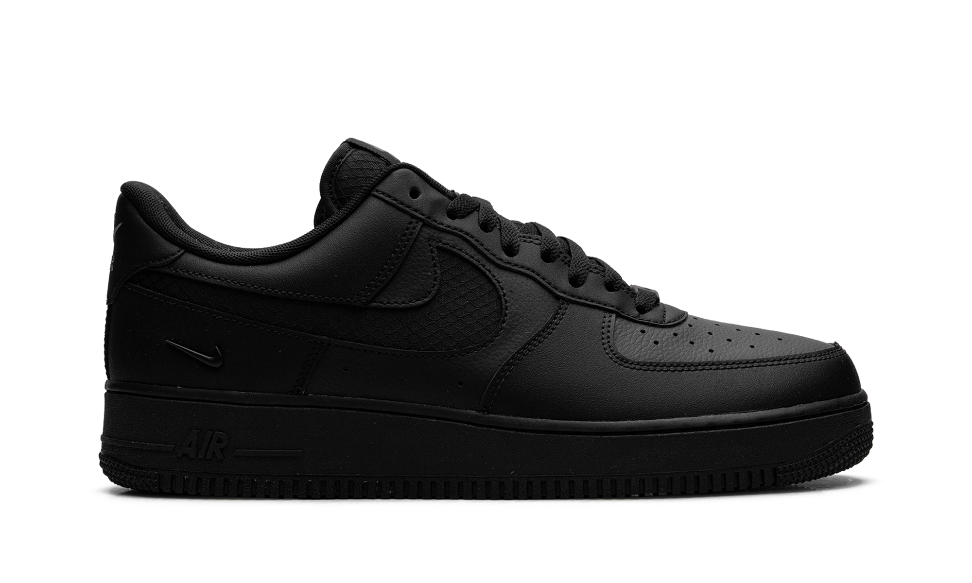 Nike Air Force 1 '07 LV8 Triple Black Ripstop IH4452 001